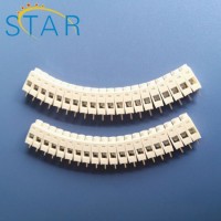 High Quality Pitch 5.0mm PCB Screw Equivalent Terminal Block Grey 20 Pin Cut Into 2 3 4 5 6 7 8 9 10