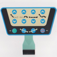 Customize High Sensivity Metal Dome 3m Adhesive Medical Membrane Switch