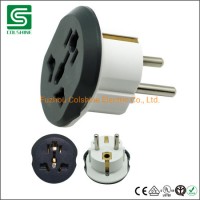 European Style Power Plug Adapter Travel Converter