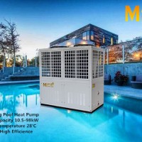 Commercial Swimming Pool Heat Pump Water Heater Certified by Ce  UL  RoHS