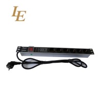 19 Inch 1u Germany Type Server Rack Switched PDU Intelligent Universal Monitored Network PDU