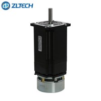 2 Phase NEMA 23 57mm Single Shaft 2.2n. M Holding Torque 4A Digital Hybrid DC Stepper Motor with Bra