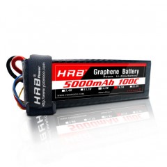 Hrb Graphene 5s 5000mAh 18.5V 100c Lipo Battery Xt90 for RC Airplanes Drones图1