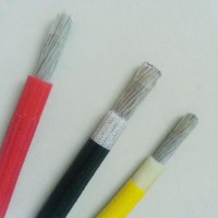 Heat Resistant Glass Fiber Braid Silicone Rubber Insulated Wire