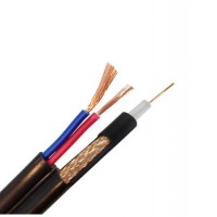 High Quality 75ohm Coaxial Cable CCTV Cable RG6 with Power Cable