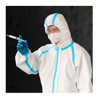 FDA Nonwoven Personal Full Chemical Suit Protective Reusable