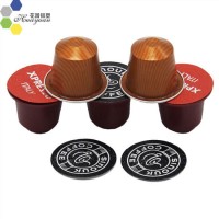 Aluminum Foil Lids for 37mm Nespresso Aluminum / Plastic Pods