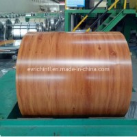 0.20mm-1.0mm Color Coated Wood Grain Prepainted Aluminum Coil