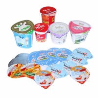 Aluminium Foil Sealing Lids for Yogurt Cups