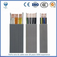 Flat Electrical Wire Cable Traveling Elevator and Flat Flexible Cables for Sale