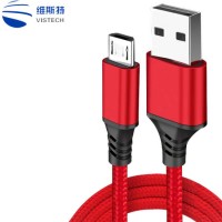 Mobile Phone Micro USB Connector Charging Data Cable for Samsung/Huawei