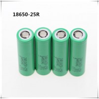 25r 18650 2500mAh Li Ion Battery Cell for Samsung