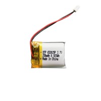 3.7V 250mAh MP3 Player Battery 652025 Lithium Polymer Batteries