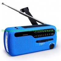 Very Useful Emergency Preparedness Solar Powered Dynamo Hand Crank Portable FM Am Sw Noaa Mini Wind