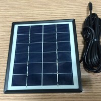 2W Solar Panel Charger for Smartphone  DC Light