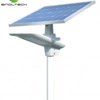 G02 Series 5000 Lumens 40W LED Integrated Split Solar Street Light with 5-7 Rainy Days Design (G02-4