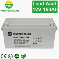 Yangtze 12V 150ah AGM Battery Solar Rechargeable