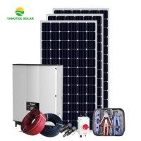 Easy Installation on Grid 2kw 3kw 4kw 5kw 6kw 7kw 8kw 10kw Solar System for Home