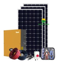 High Efficiency Commercial 3 Phase Solar Power System 60kw Without Battery