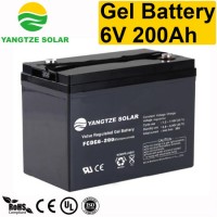 Deep Cycle Gel 200ah Battery 6V with 3 Years Warranty