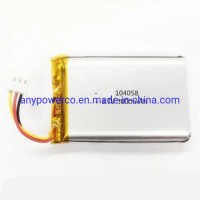 Customized Rechargeable Lithium Ion Polymer Battery Pack 3.7V 3000mAh 104058 Li-ion/ Li-Polymer/ Lip