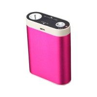 2020 6600mAh Gifts USB Handheld Hand Warmer Mobile Charger with LED Torch Rechargeable Hand Warmer M