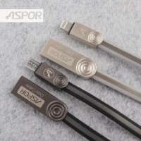 Original Aspor Micro/Android/Ios /Noodle Data Cable for Smart Mobile Phone