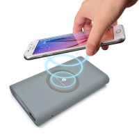 10000mAh Qi Portable Backup Battery Wireless Charger Power Bank (for iPhone Samsung)