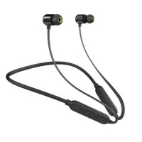 MP3 Waterproof Bluetooth Wireless Aviation Stereo Metal Earpods Earbuds Headset with Magnets Headpho