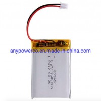 Rechargeable Polymer Lithium Lipo Battery 3.7V 1500mAh 803450