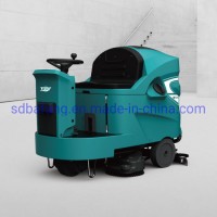 Industrial Driving Riding Roots Floor Machine Ride on Auto Commercial Battery Power Floor Scrubber