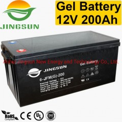 Jingsun 12V 200ah Lead Acid Gel Battery Bank with 3 Years Warranty图1