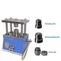 Lab Hydraulic Battery Crimper Crimping Machine for Coin Cell Research