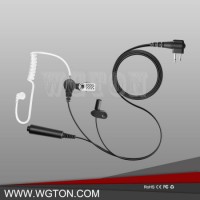 2-Wire Earpiece Headse Coil Earbud Audio Surveillance Kit Compatible for Pd365  Bd555  Bd505  Pd415