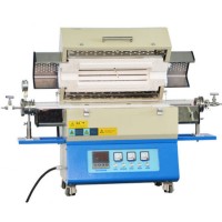 Laboratory 1200c Small Split Tube Furnace with Long Heating Zone & 30 Segment Controller