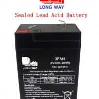 6V4ah Toys Rechargeable Maintenance Free Sealed Lead Acid Battery