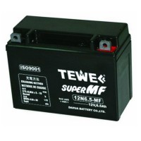 12V 6.5ah Sealed Maintenance Free Motorcycle Battery