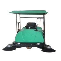 High Efficiency 1400mm Width Electric Truck Road Sweeper for Sale