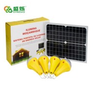 25W Home Solar Power System Lights Solar Lamp Portable Solar Generator Light