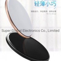 Mirror Wireless Charger Power Supply for Mobile Phone Samsung Huawei Xiaomi iPhone