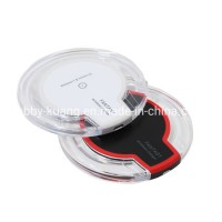 Fancy Design Mobile Cell Phone Qi Wireless Charger with USB Fast Charging Station