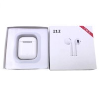 I12 Tws Bluetooth Earphone Mini Blue Tooth 5.0 True Stereo Wireless Earphone with Touch Control Head