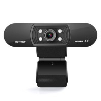 12m Pixels High Definition Webcam 360 Degree Webcamera USB Optical Lens CMOS Camera with Mic for Lap