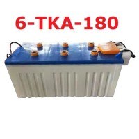 12V 180ah High Quality Dry Charged Tank Battery 6-Tka-180