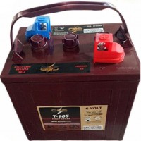 Trojan T105 6V 225ah Deep Cycle Tubular Battery