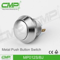 12mm Metal Push Button Switch with Round Head (Momentary Funtion)