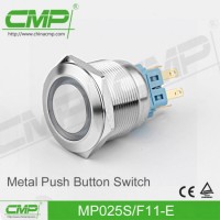 25mm Light Waterproof Push Button Switch (TUV CE / DPDT)