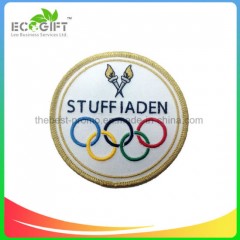 Sport Event Gold Metallic Thread Silver Metallic Thread Patch图1