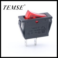 Temse Appliance Neon Lamp 3pin Rocker Switch Overload Switch