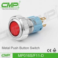 16mm Electric Waterproof Push Button Switch